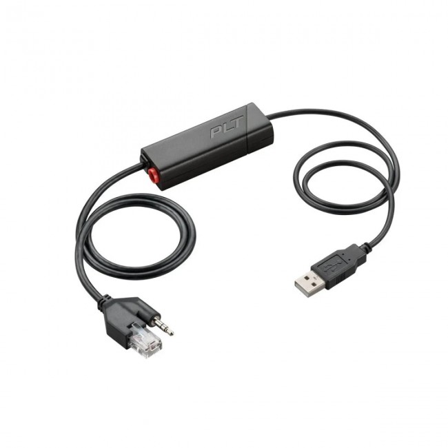Poly APU-76 Electronic Hookswitch TAA USB кабел за превключване Poly APU-76 Electronic Hookswitch TAA USB кабел за превключване