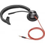 Poly Blackwire 3315 3.5mm Top (85R07AA) моно слушалка Poly Blackwire 3315 3.5mm Top (85R07AA) моно слушалка