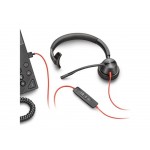 Poly Blackwire 3315 3.5mm Top (85R07AA) моно слушалка Poly Blackwire 3315 3.5mm Top (85R07AA) моно слушалка