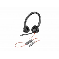 Poly Blackwire 3325 3.5mm жични слушалки с микрофон