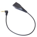 Poly 2.5mm to QD Gold Cable (0.45M) – 85S11AA адаптерен кабел Poly 2.5mm to QD Gold Cable (0.45M) – 85S11AA адаптерен кабел