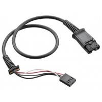 Poly CA12CD CA12CD-S Cable Assy TAA – 4-пинов аудиокабел с Quick Disconnect