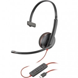 Poly Blackwire 3210 моно USB-C слушалка с адаптер USB-C/A – 8X214A6