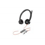 Poly Blackwire 3320 Stereo Microsoft Teams Certified USB-C Headset + USB-C/A Adapter Poly Blackwire 3320 Stereo Microsoft Teams Certified USB-C Headset + USB-C/A Adapter