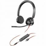 Poly Blackwire 3325 Stereo Microsoft Teams Certified USB-C слушалки с 3,5 mm Plug и USB-C/A Adapter Poly Blackwire 3325 Stereo Microsoft Teams Certified USB-C слушалки с 3,5 mm Plug и USB-C/A Adapter