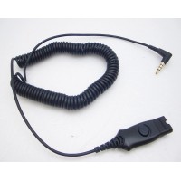Poly 920P9AA 10-футов спирален кабел с 3,5 mm към QD конектор