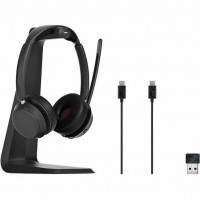 EPOS IMPACT 1061T стерео Bluetooth слушалки за Microsoft Teams със зарядна стойка, черни