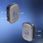 Tellur TLL622081 Bluetooth преносим аудио приемник, 3.5 мм AUX адаптер, сив Tellur TLL622081 Bluetooth преносим аудио приемник, 3.5 мм AUX адаптер, сив
