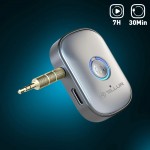 Tellur TLL622081 Bluetooth преносим аудио приемник, 3.5 мм AUX адаптер, сив Tellur TLL622081 Bluetooth преносим аудио приемник, 3.5 мм AUX адаптер, сив