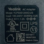 Yealink PSUY5V-12A адаптер за зареждане, 5V, 1.2A