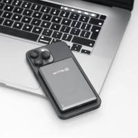 Tellur TLL158461 магнитна външна батерия 5000 mAh, PD20W, MagSafe съвместима, сива