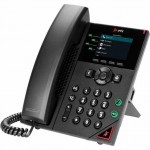 HP Poly VVX 250 IP настолен телефон с 4 линии и PoE, 89B62AA_AC3 HP Poly VVX 250 IP настолен телефон с 4 линии и PoE, 89B62AA_AC3
