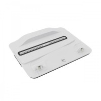White Shark PS5-05102 GUARD охлаждаща и зарядна станция за PlayStation 5, бяла