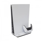 White Shark PS5-05102 GUARD охлаждаща и зарядна станция за PlayStation 5, бяла White Shark PS5-05102 GUARD охлаждаща и зарядна станция за PlayStation 5, бяла