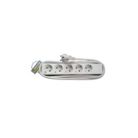 ETC 15-011 електрически разклонител с детска защита, 5 гнезда, кабел 1.5 м