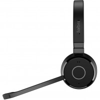 Jabra Evolve 65 TE – моно Bluetooth слушалка с Jabra Link 390a MS и зарядна стойка