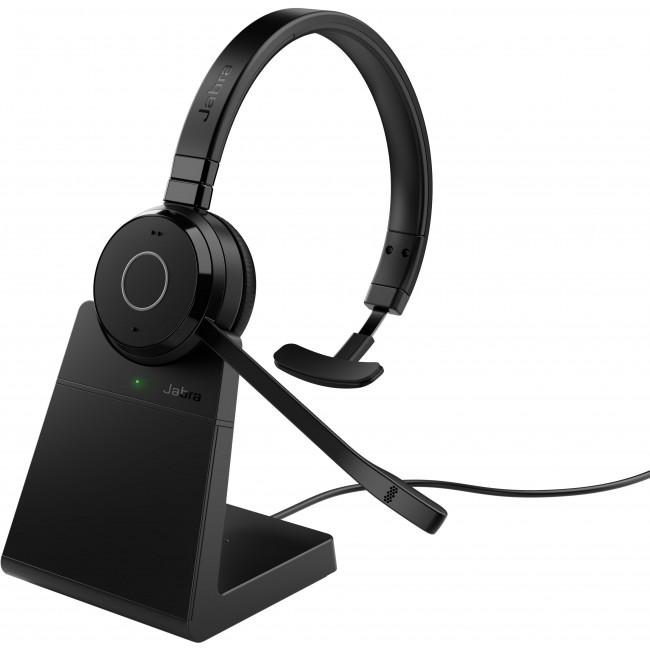Jabra Evolve 65 TE, Link 390a UC Mono Bluetooth слушалка със стойка Jabra Evolve 65 TE, Link 390a UC Mono Bluetooth слушалка със стойка