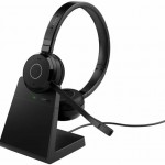 Jabra Evolve 65 TE, Link 390a MS Bluetooth слушалки със стойка