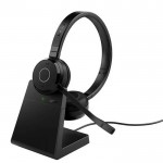 Jabra Evolve 65 TE, Link 390a UC Bluetooth стерео слушалки със стойка за зареждане Jabra Evolve 65 TE, Link 390a UC Bluetooth стерео слушалки със стойка за зареждане