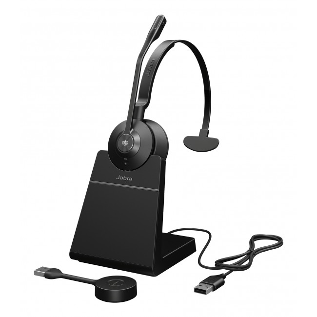 Jabra Engage 55 SE, MS Mono, Link400a безжична слушалка със стойка Jabra Engage 55 SE, MS Mono, Link400a безжична слушалка със стойка