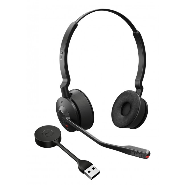 Jabra Engage 55 SE безжични стерео слушалки, UC, Link400a Jabra Engage 55 SE безжични стерео слушалки, UC, Link400a