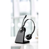 Jabra Engage 55 SE безжични стерео слушалки със стойка, UC, Link400a