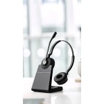 Jabra Engage 55 SE безжични стерео слушалки със стойка, MS, Link400a Jabra Engage 55 SE безжични стерео слушалки със стойка, MS, Link400a