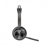 Poly Voyager Focus 2 безжични слушалки с микрофон за Microsoft Teams, USB-C с USB-C/A адаптер Poly Voyager Focus 2 безжични слушалки с микрофон за Microsoft Teams, USB-C с USB-C/A адаптер