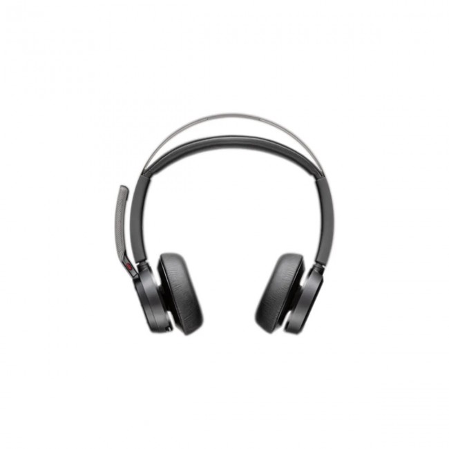 Poly Voyager Focus 2 Microsoft Teams Certified USB-C-C слушалки + USB-C/A адаптер + стойка за зареждане Poly Voyager Focus 2 Microsoft Teams Certified USB-C-C слушалки + USB-C/A адаптер + стойка за зареждане