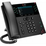 HP Poly VVX 450 12-линеен IP телефон с PoE