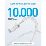 Anker 322 USB-A – USB-C кабел, 90 см, бял Anker 322 USB-A – USB-C кабел, 90 см, бял
