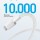Anker 322 USB-A – USB-C кабел, 90 см, бял