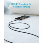 Anker 322 USB-A – USB-C кабел, 90 см, бял Anker 322 USB-A – USB-C кабел, 90 см, бял