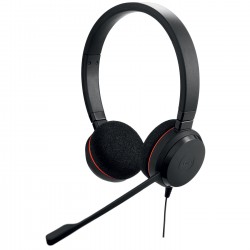 Jabra EVOLVE 20 MS, NC, USB-C/A стерео слушалки