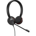 Jabra Evolve 20 Stereo UC USB C/A жична слушалка Jabra Evolve 20 Stereo UC USB C/A жична слушалка