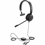 Jabra Evolve 20SE Mono UC USB-C/A жична слушалка Jabra Evolve 20SE Mono UC USB-C/A жична слушалка