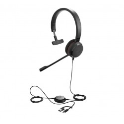 Jabra Evolve 30 II Mono MS USB C/A жична моно слушалка