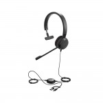 Jabra Evolve 30 II Mono UC жична моно слушалка с USB-C/A и 3,5 мм Jabra Evolve 30 II Mono UC жична моно слушалка с USB-C/A и 3,5 мм