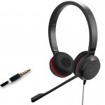 Jabra Evolve 30 II Stereo MS жична стерео слушалка – USB-C/A, 3.5 mm Jabra Evolve 30 II Stereo MS жична стерео слушалка – USB-C/A, 3.5 mm