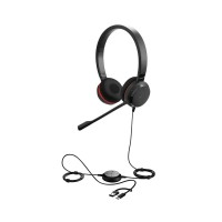 Jabra Evolve 30 II Stereo MS жична стерео слушалка – USB-C/A, 3.5 mm