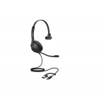Jabra Evolve2 30 SE UC Mono USB-C/A жична моно слушалка Jabra Evolve2 30 SE UC Mono USB-C/A жична моно слушалка