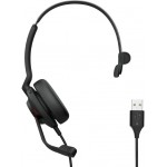 Jabra Evolve2 30 SE UC Mono USB-C/A жична моно слушалка Jabra Evolve2 30 SE UC Mono USB-C/A жична моно слушалка