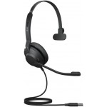 Jabra Evolve2 30 SE UC Mono USB-C/A жична моно слушалка Jabra Evolve2 30 SE UC Mono USB-C/A жична моно слушалка
