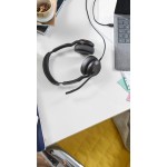 Jabra Evolve2 50 жична моно слушалка, USB-C/USB-A, MS, без Bluetooth Jabra Evolve2 50 жична моно слушалка, USB-C/USB-A, MS, без Bluetooth