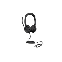 Jabra Evolve2 50 USB-C/A MS стерео жична слушалка без Bluetooth