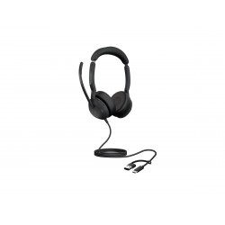 Jabra Evolve2 50 USB-C/A MS стерео жична слушалка без Bluetooth