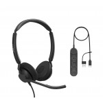Jabra Engage 50 II Link USB C/A, MS Stereo – стерео USB слушалки с контролер Jabra Engage 50 II Link USB C/A, MS Stereo – стерео USB слушалки с контролер