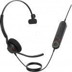 Jabra Engage 40, Inline Link, USB C/A, MS моно слушалка
