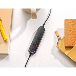 Jabra Engage 40, Inline Link, USB C/A, MS моно слушалка