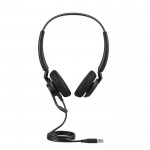 Jabra Engage 40, Inline Link, USB C/A, MS стерео слушалка